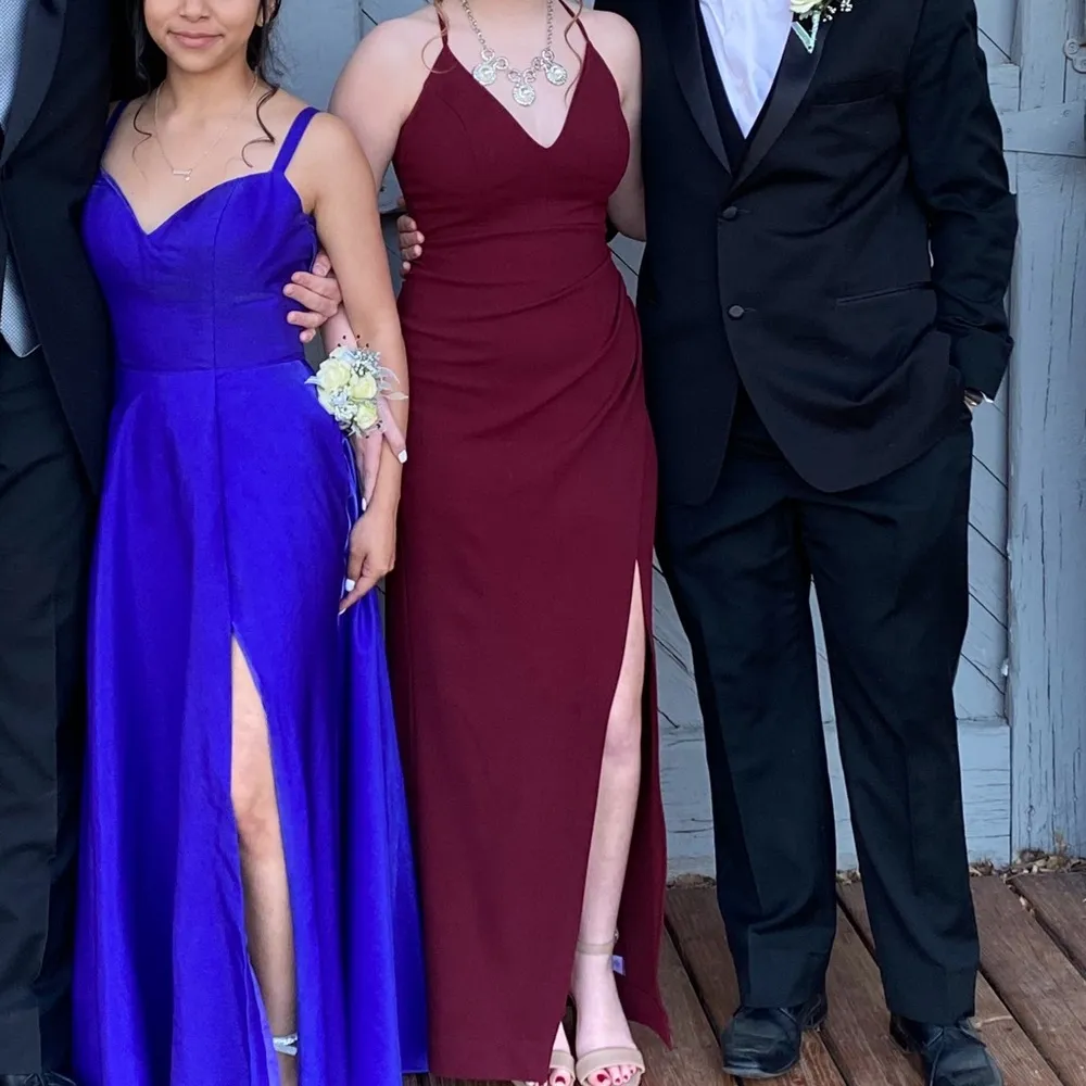 Lace-Back Maxi Dress (S) - Honey and Rosie - Red Carpet Ready! - Image 2