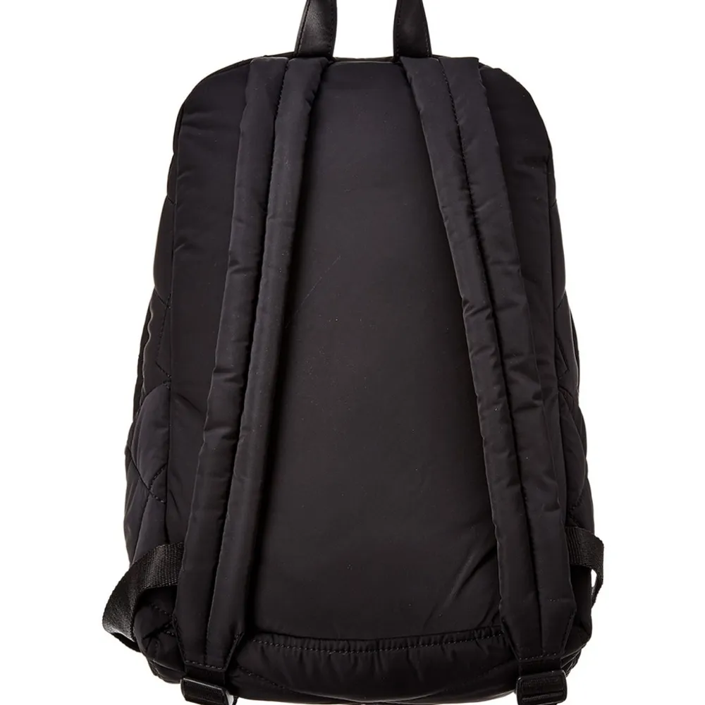 Quilted backpack black with gold hardware NWT Authentic - Image 2