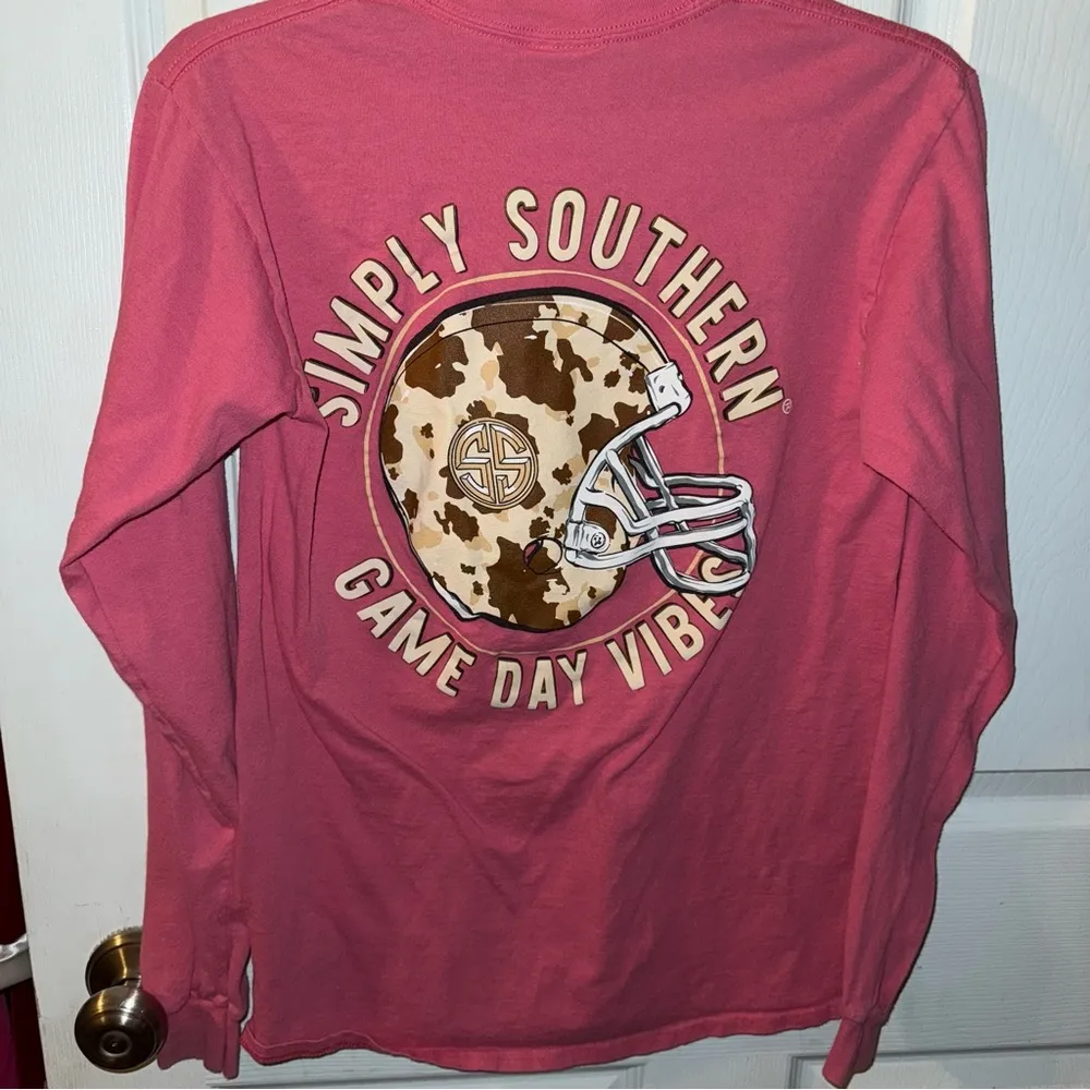 Game Day Simply Southern Long Sleeve Top - Image 6