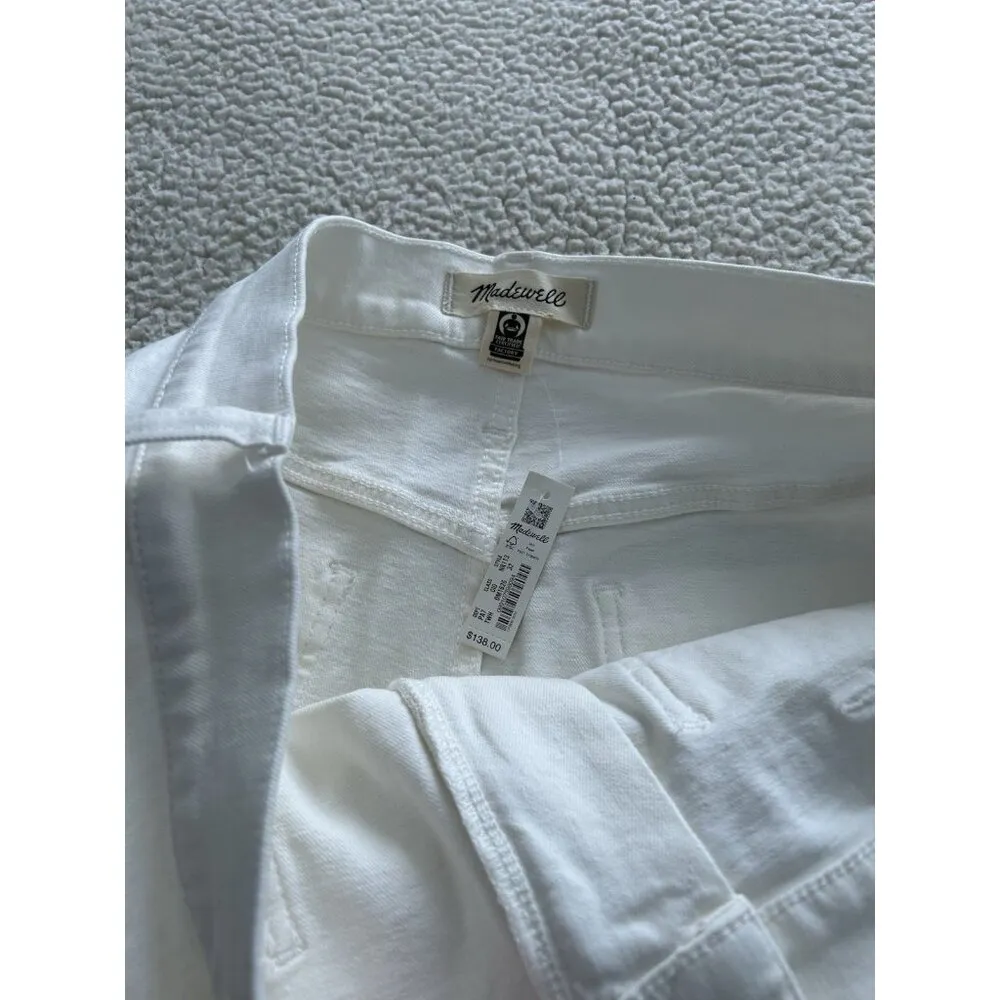 Madewell The Perfect Vintage Wide-Leg Jean w/Patch Pockets Vintage Canvas Sz 32 - Image 11