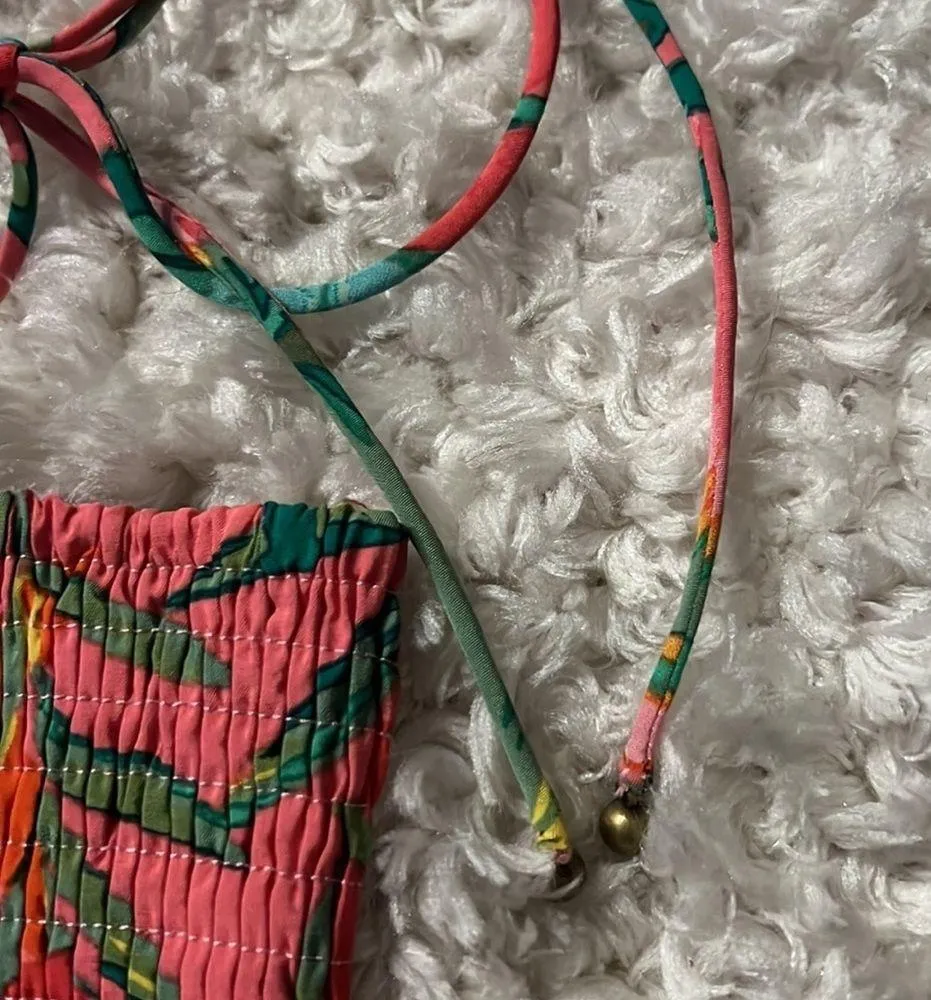 Nwt tropical crop top size small - Image 4