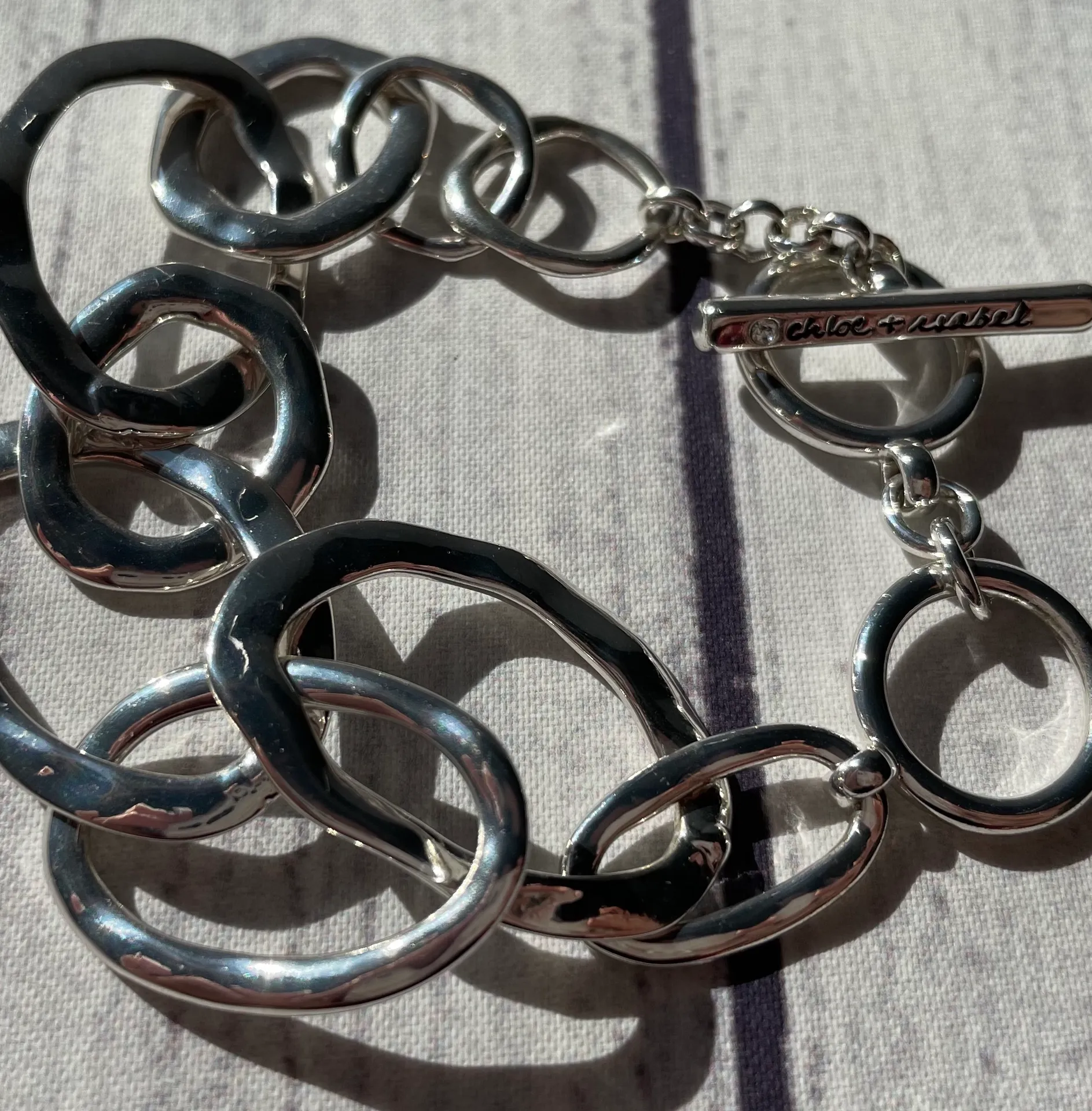 Chloe + Isabel Organic Toggle Link Bracelet - Image 6