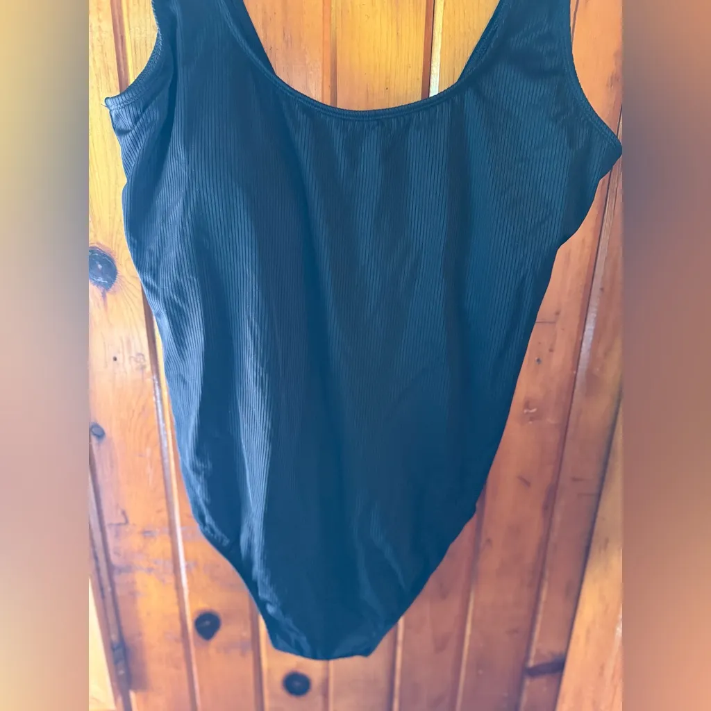 Catalina Black‎ Scoop Neck Bodysuit 2x - Image 3