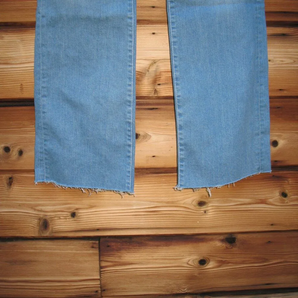 NWT Boss Orange Hugo BOSS Womens Marlene Wide Leg High Waist Jeans Blue Size 26 - Image 8