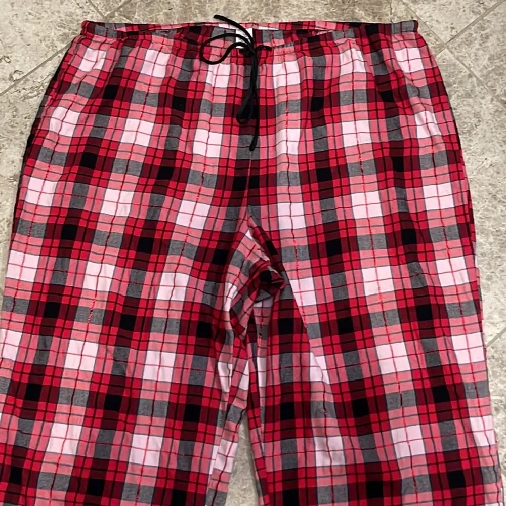 Victoria’s Secret Plaid Flannel PJ Pajama Pants - Image 4