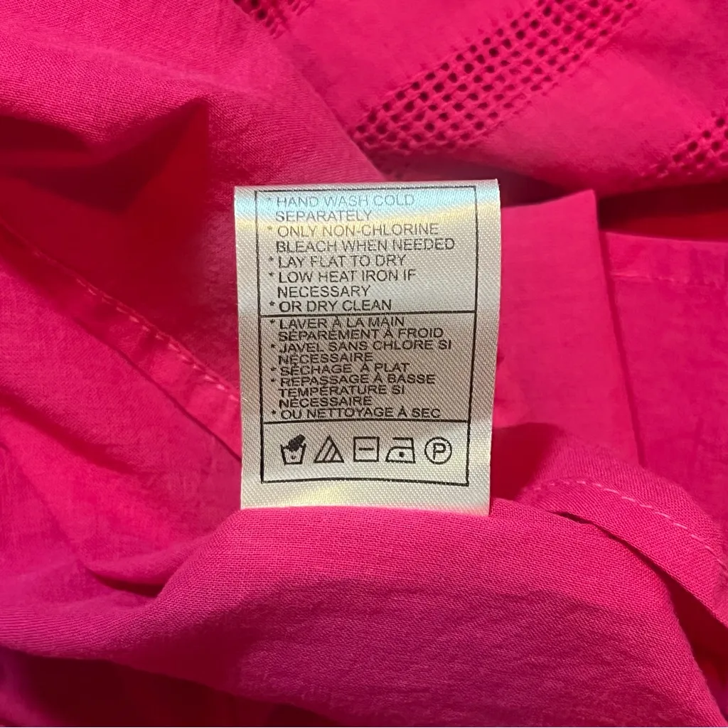 Steve Madden BB Dakota Spaghetti Strap Lined Bright Rose Pink Maxi Dress XS - Image 9