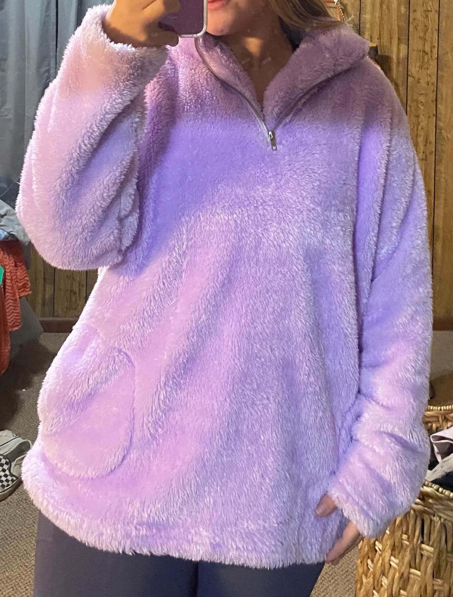 Purple Sherpa Size XL - Image 2