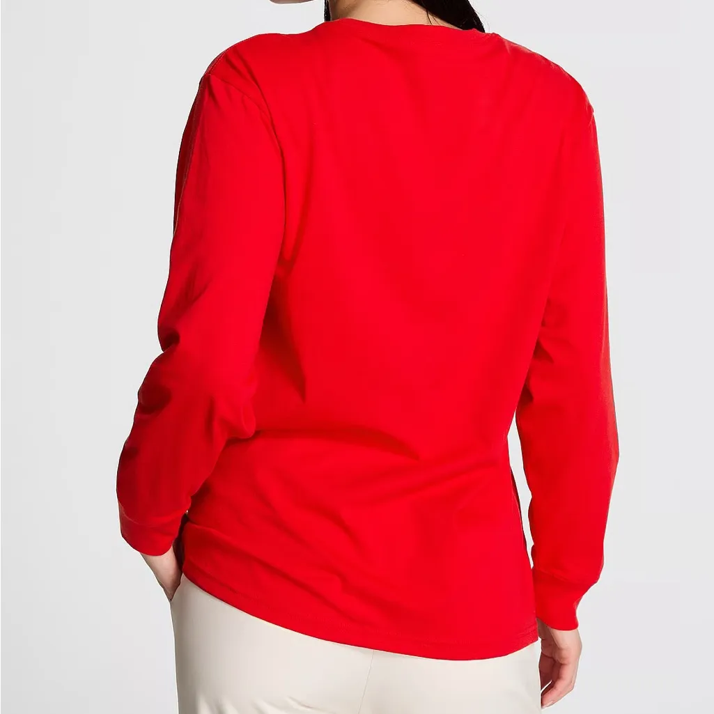 New  - PINK
CAMPUS COTTON LONG-SLEEVE‎ TEE - Image 2