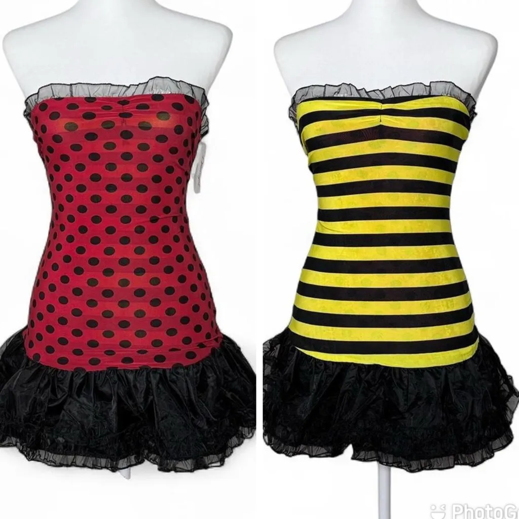 Sexy Ladybug Bumblebee Halloween Costume - Image 2