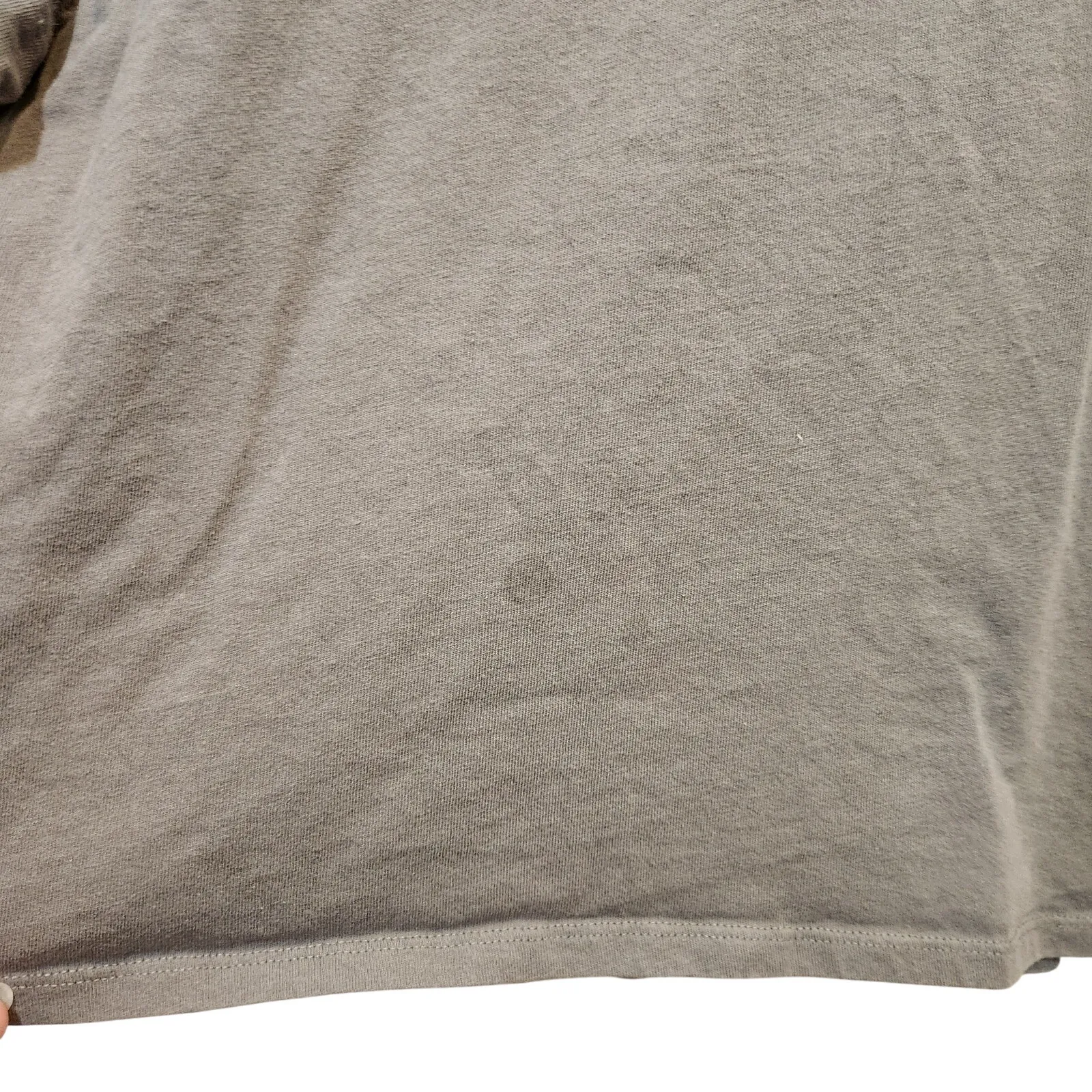 H&M Divided Kurt Cobain Nirvana Graphic Tee Gray Grunge Y2K Band Shirt Small - Image 6