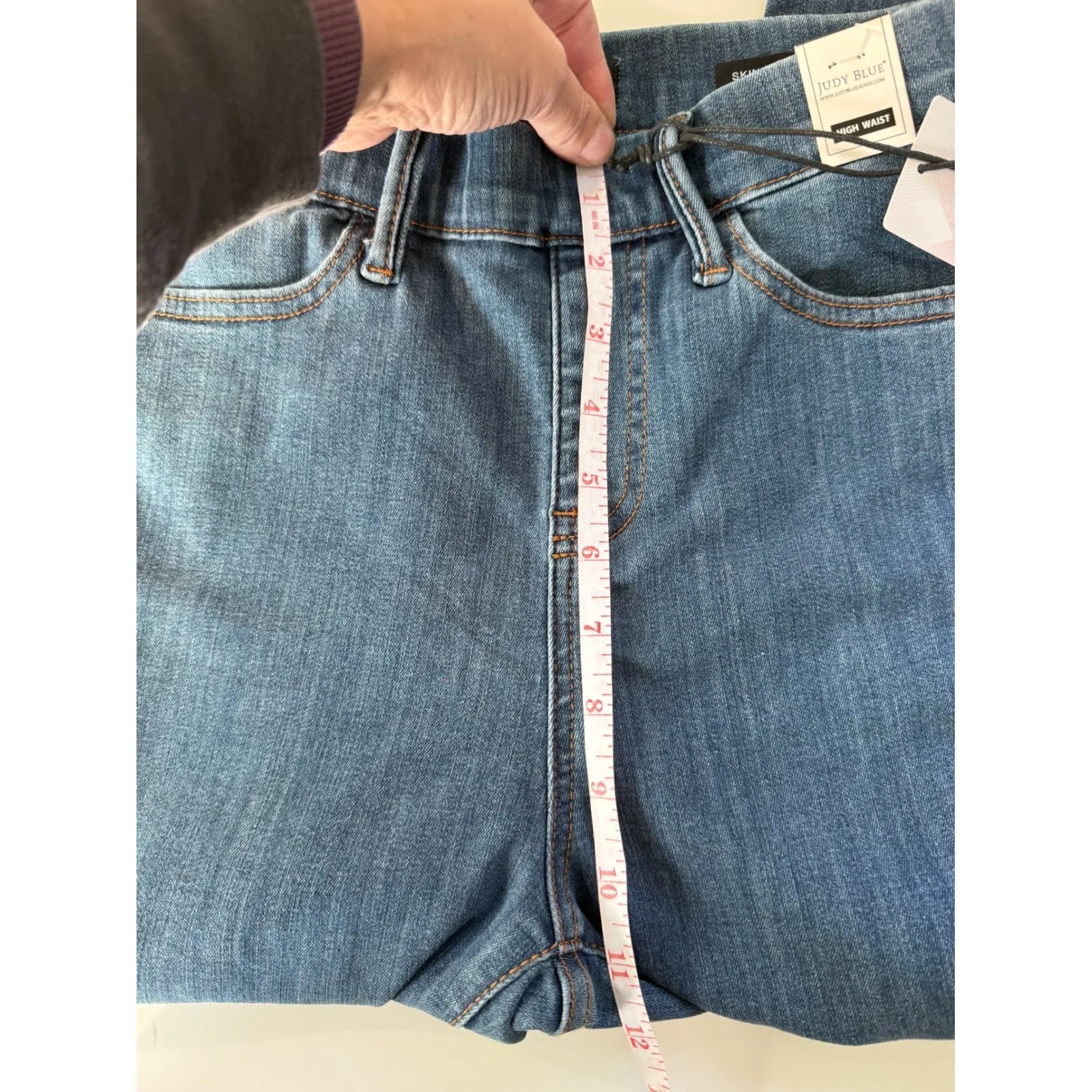 Judy Blue High Waist Skinny Capri Jeans Size 1/25‎ | Coastal Cowgirl | Western - Image 12