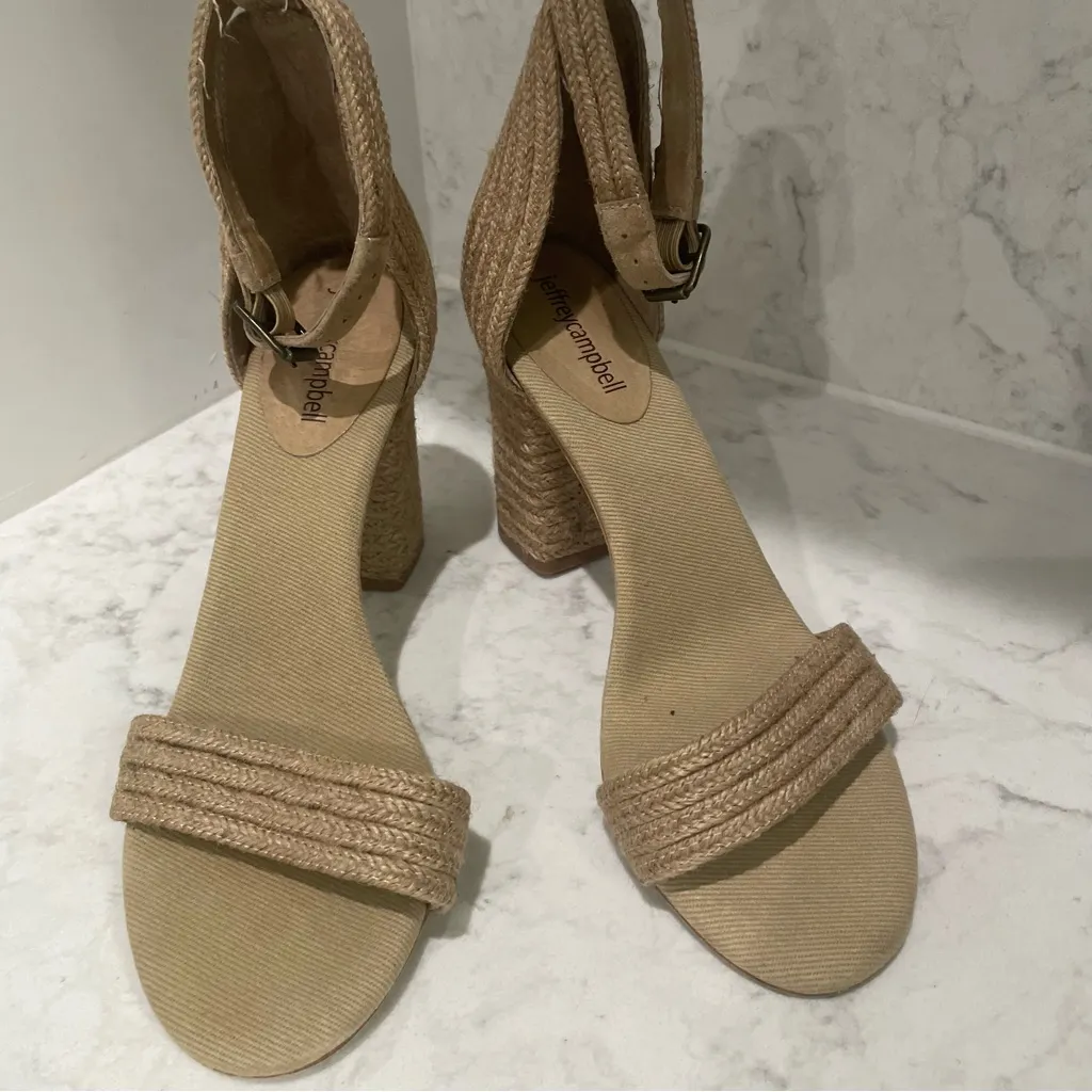 Jeffrey Campbell‎ Rowboat Ankle
Strap Sandal Sz 8.5 - Image 5