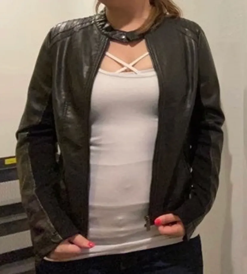 Maurice's Black Faux Leather Jacket  - Image 2