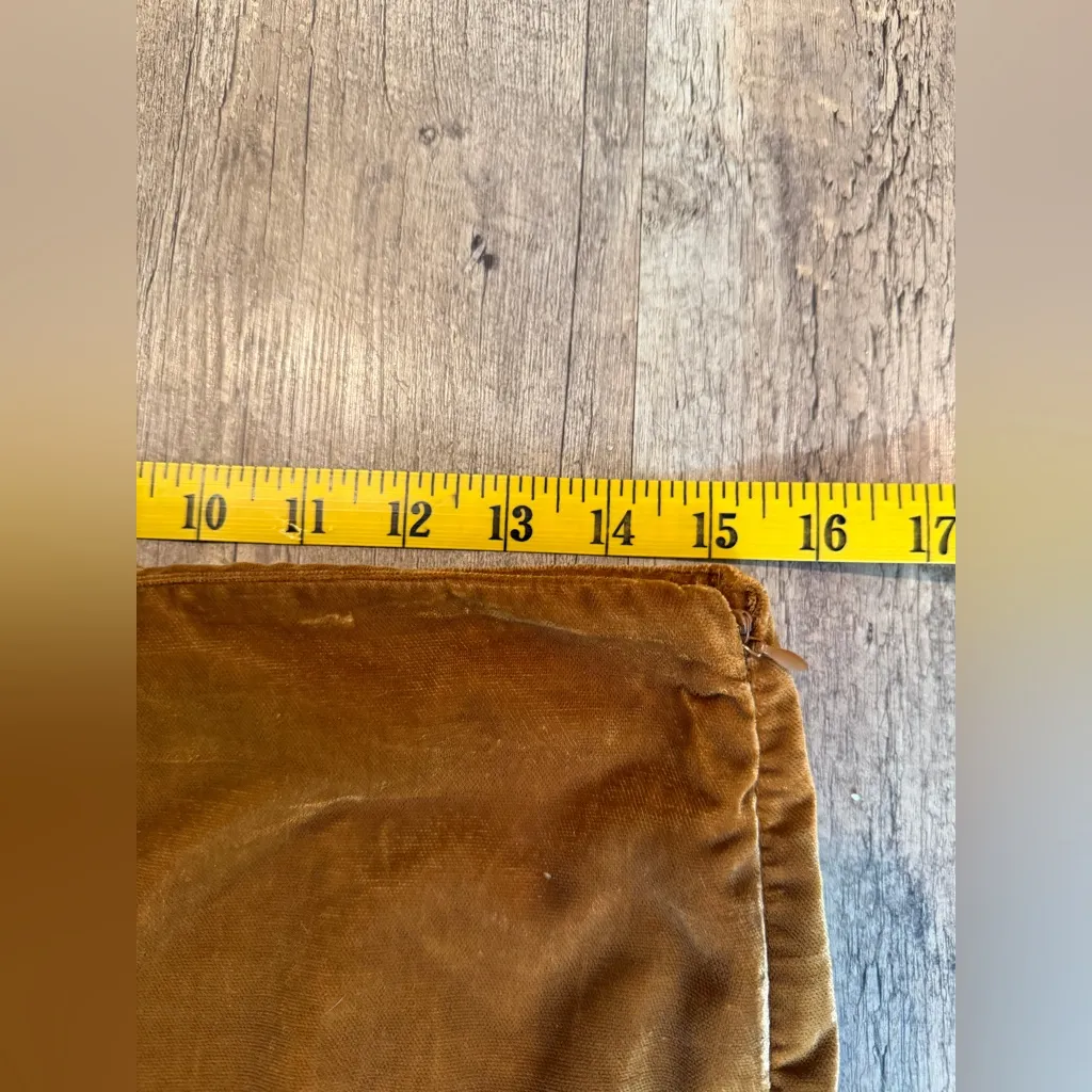 Free People Annalise Velvet mini skirt in Amber Orange size 2 - Image 7