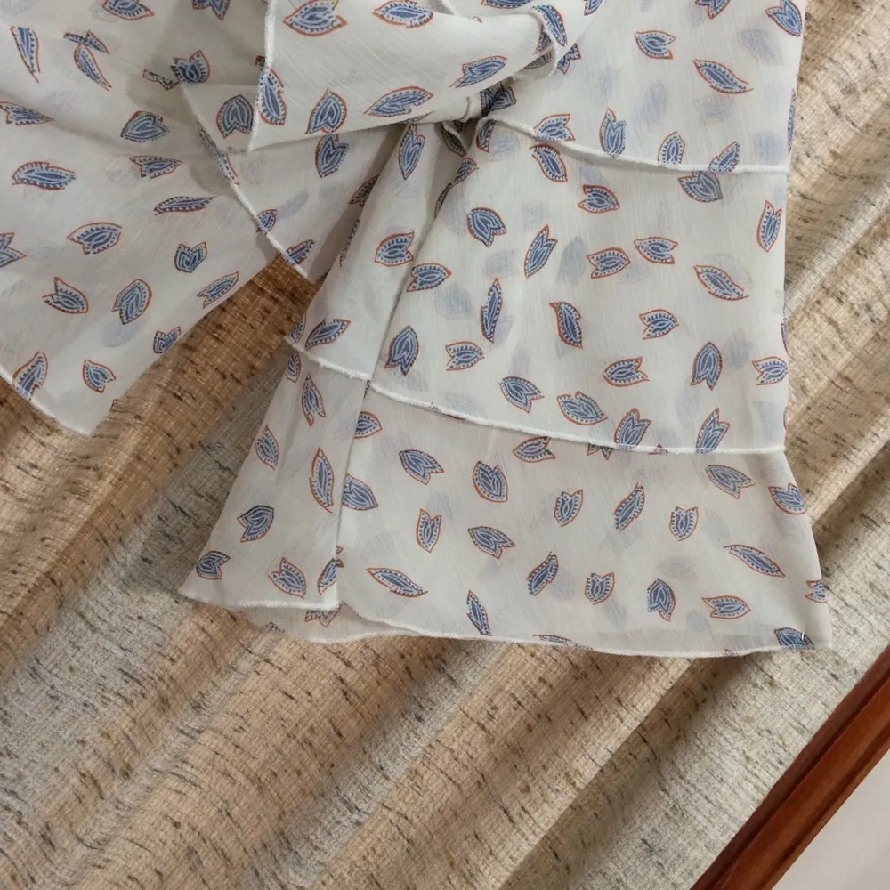 Bishop and Young  Cropped Layered Flounce Blouse - Image 5