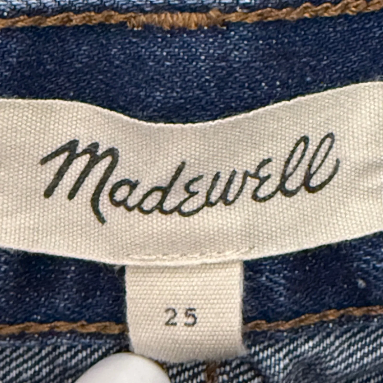 Madewell The Perfect Jean Short Embroidered Daisy Edition Womens 25 - Image 4