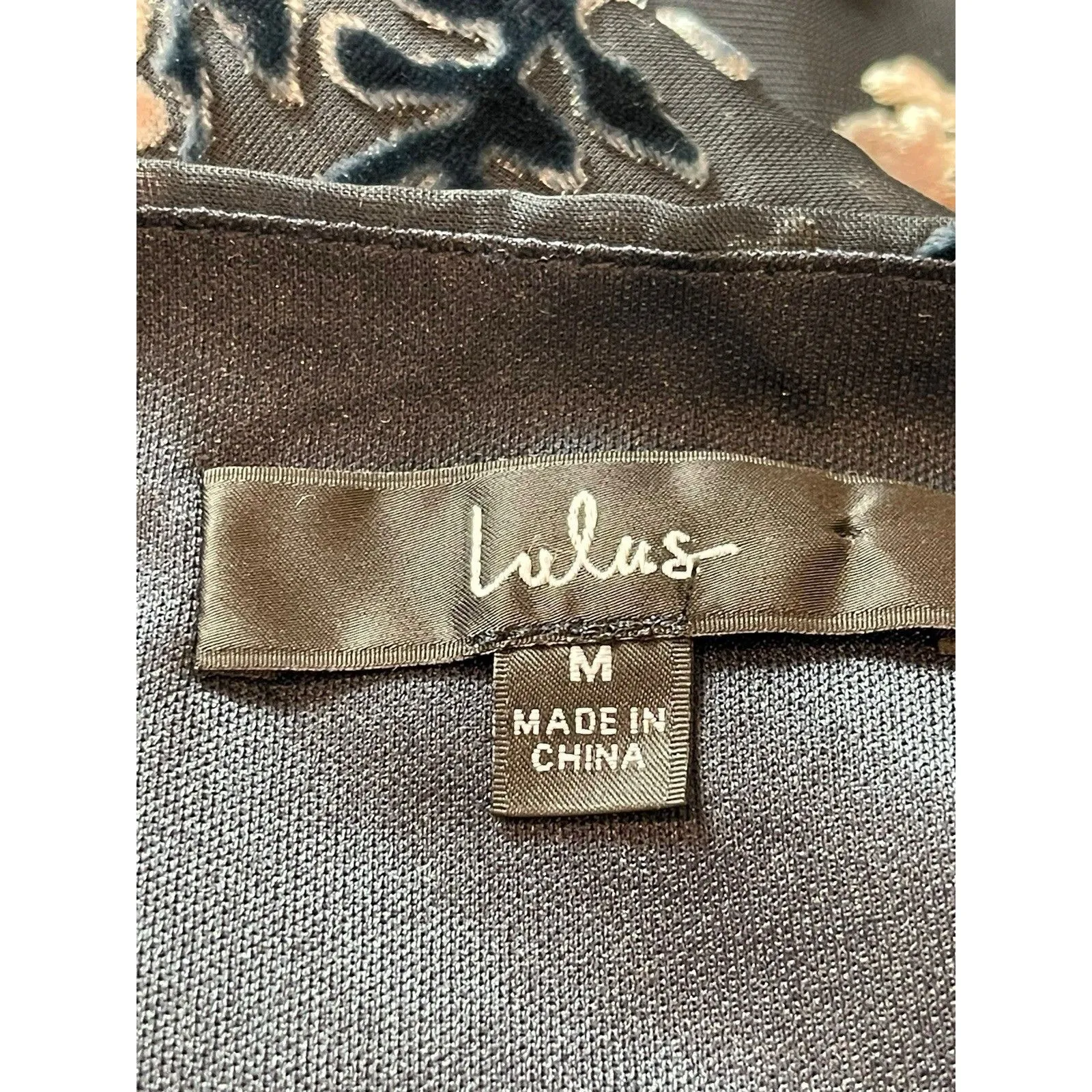 Lulus Teal 90s Inspired Velvet Burnout Sleeveless Asymmetrical Hem Dress M - Image 9