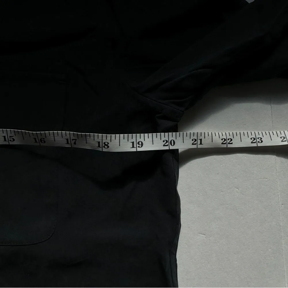 Everlane The Washable Clean Silk Two-Pocket Relaxed Shirt Black Size 0 NWOT - Image 4