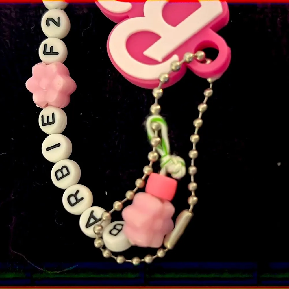 Barbie Limited Edition Beaded Keychain Pink - Image 5