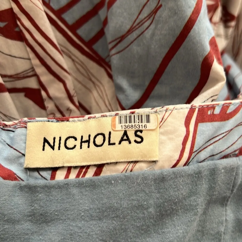 Nicholas Julie Printed Maxi Dress Size 16 - Image 4