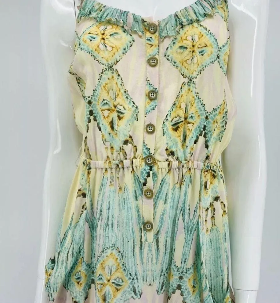 Nanette Lapore Silk Boho Dreamcatcher Maxi Dress Size 4 - Image 16