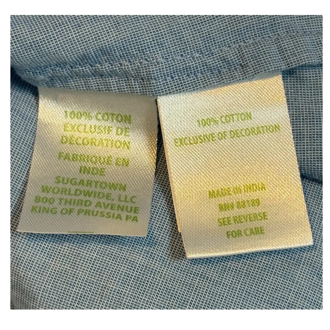 Lilly Pulitzer Keela Embroidered Tassel Top Blouse‎ Long Sleeve Boho Size Small - Image 10