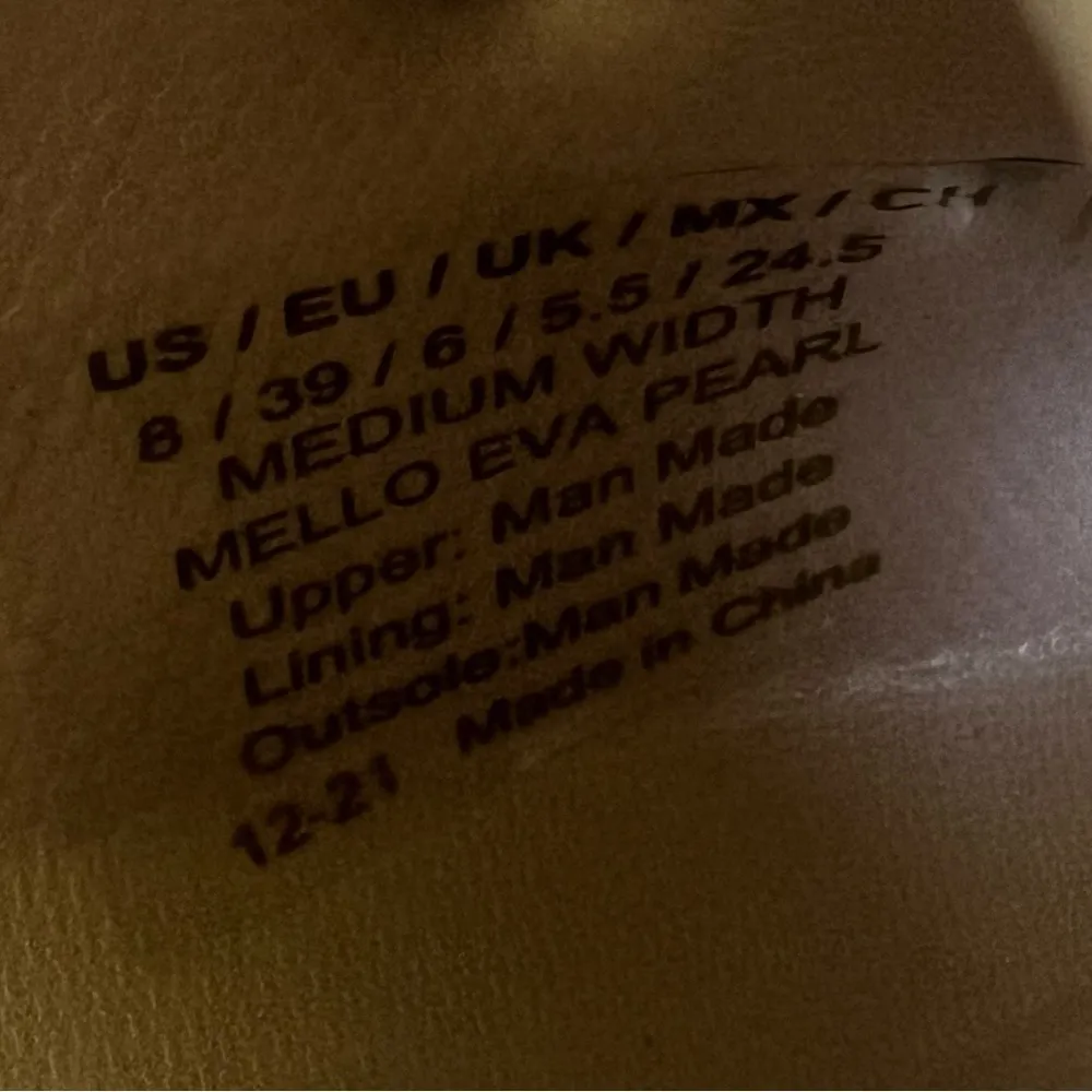 Kenneth Cole New York Mello Eva Pearl Women's Blush Slide Size 8 #B1416 Pink - Image 10