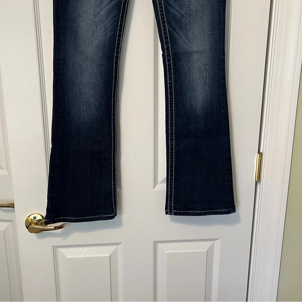 Miss Me Boot flare jeans flap pocket embellished 28 - Image 15