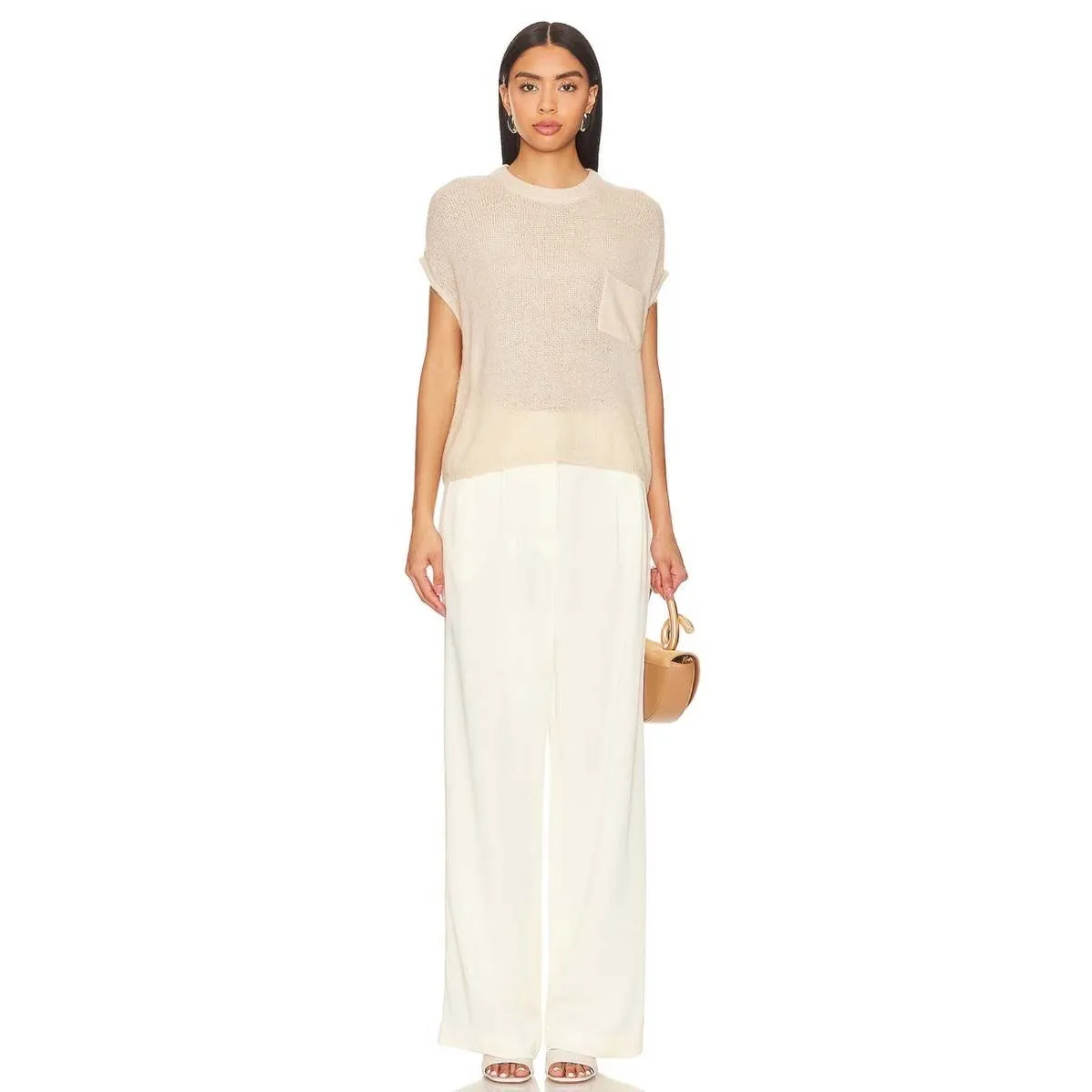 LNA Loma Semi Sheer‎ sweater size medium - Image 4