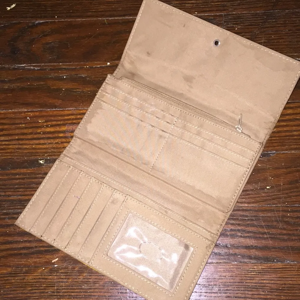 Mac & Jac Mustard Wallet ☀️ Orange - Image 3