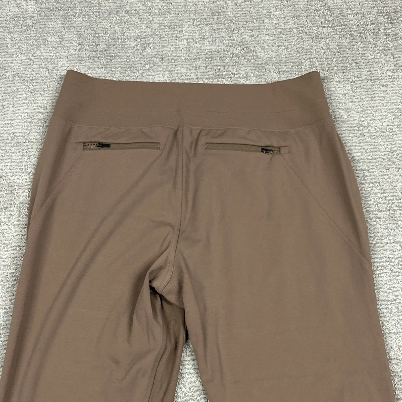 Athleta Joggers Womens 1X Venice High Rise Athletic Brown Pants Stretch Pockets - Image 6