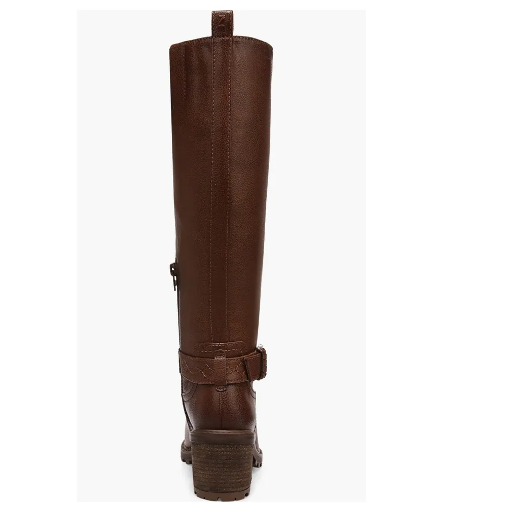 Georgia Knee-High Riding Boots in Cognac Size 7, NEW Retail $189 SOLD OUT - Image 3
