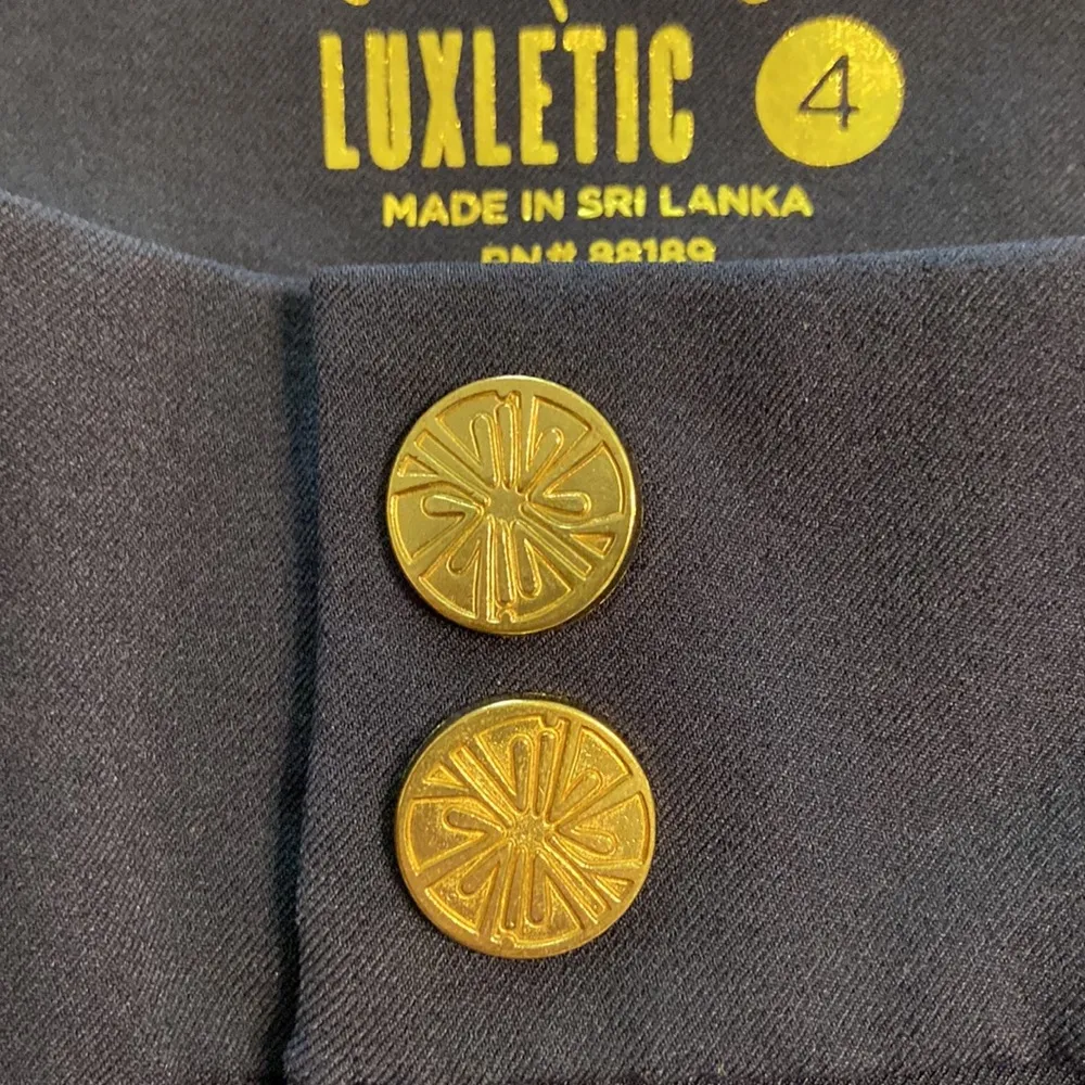 Lilly Pulitzer Luxletic Corso Pants inseam 27” BNWOT waist 28/30” navy blue - Image 14