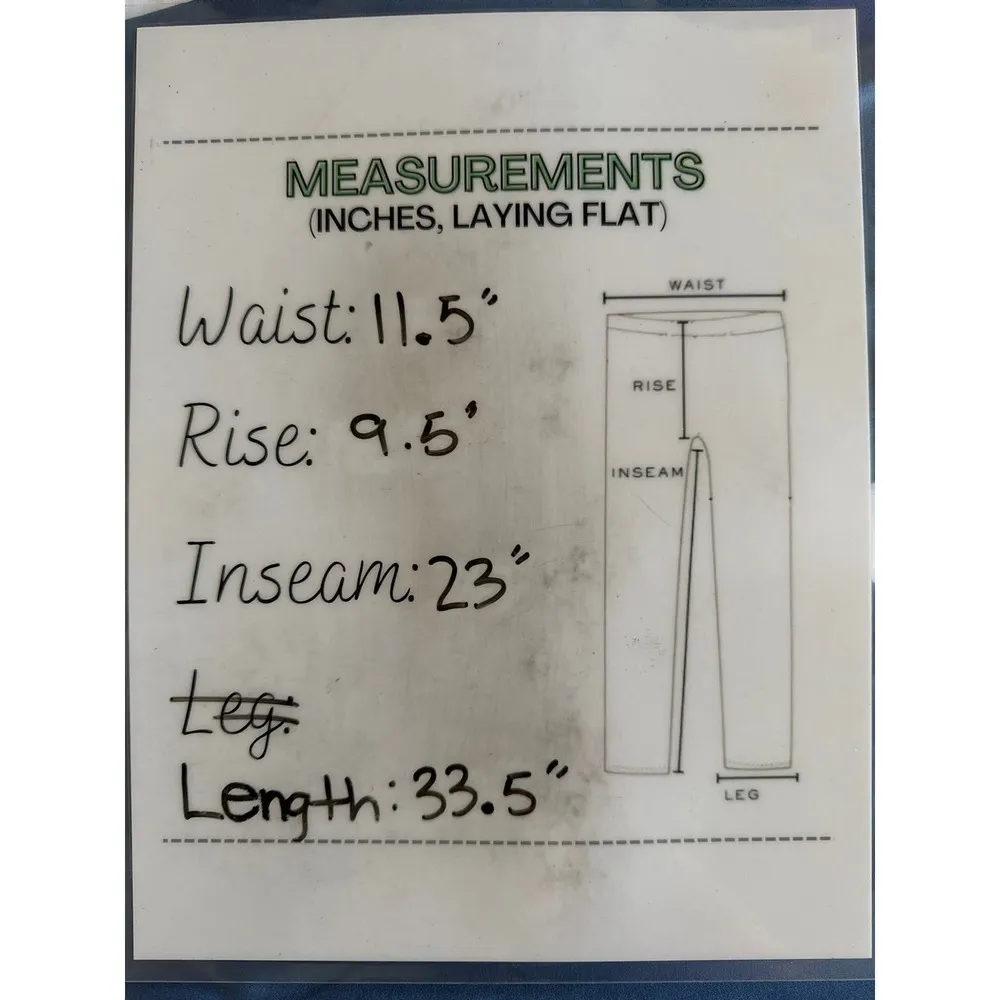 Offline By Aerie Real Me 7/8 Crossover waist‎ Legging Blue Large NWT - Image 5