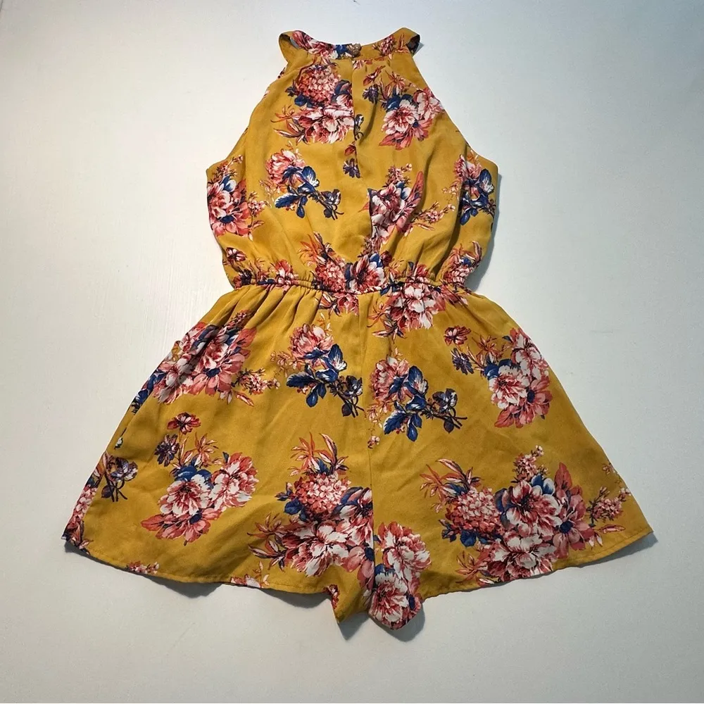 As You Wish  FLORAL ROMPER - Image 4