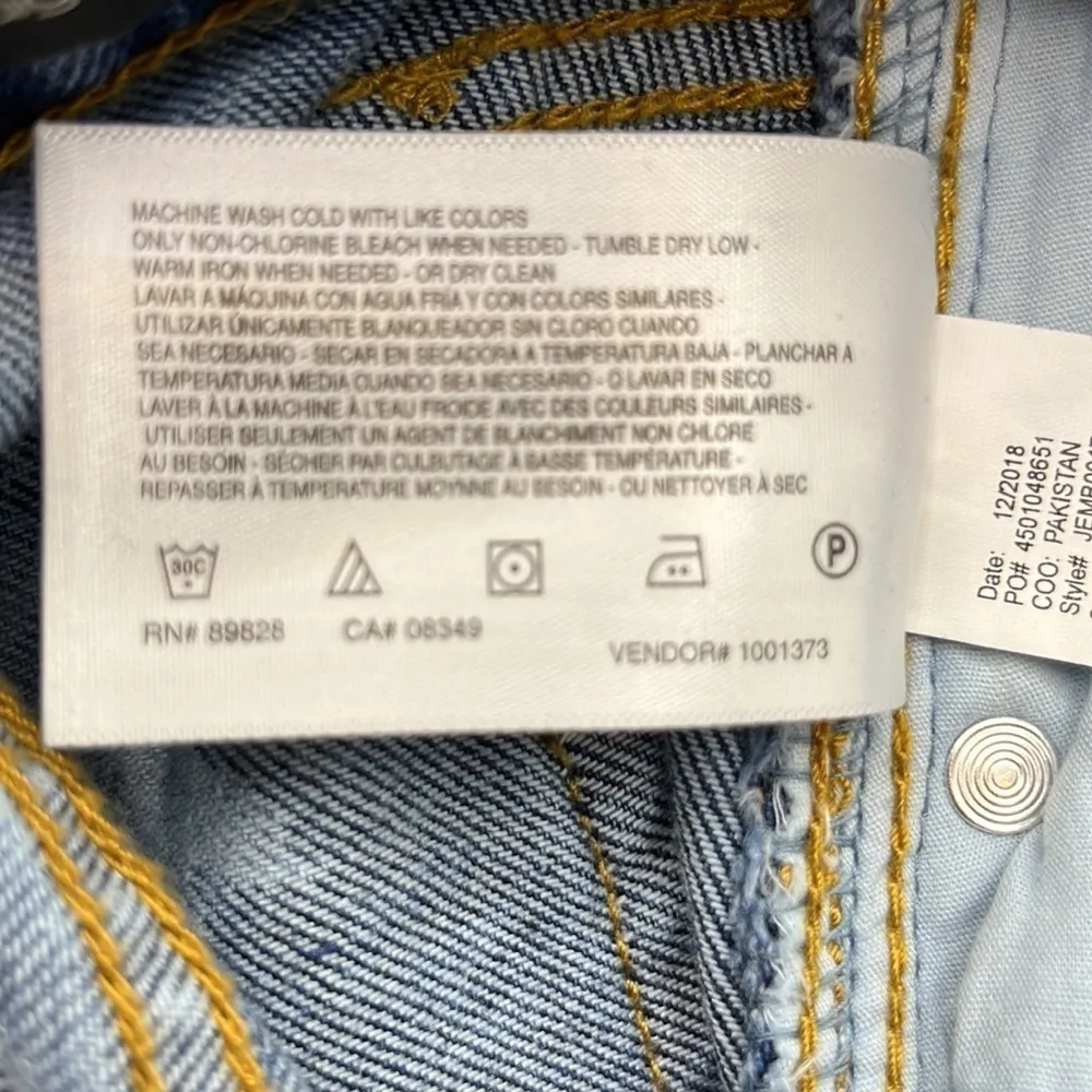 Ella Moss High Waist Straight Ankle Size 26 - Image 11