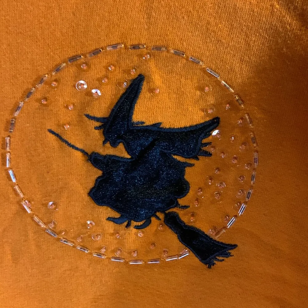 Vintage Halloween Sweatshirt Size L - Image 4