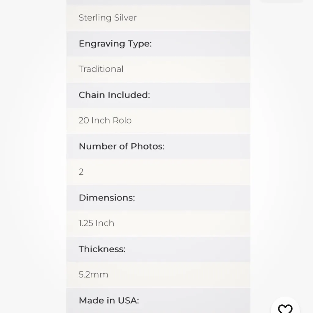 Elegant Silver Oval Locket Necklace - Image 6