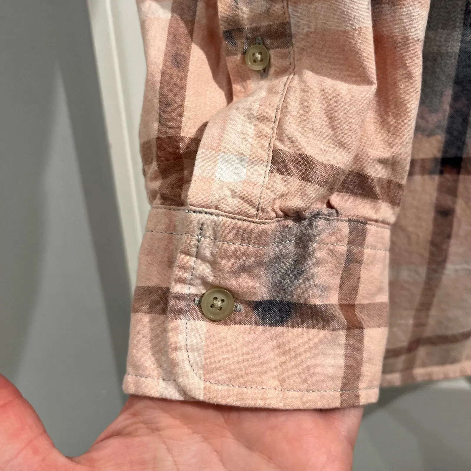 Sonoma Modern Fit Bleached Button Down Size XXL - Image 5