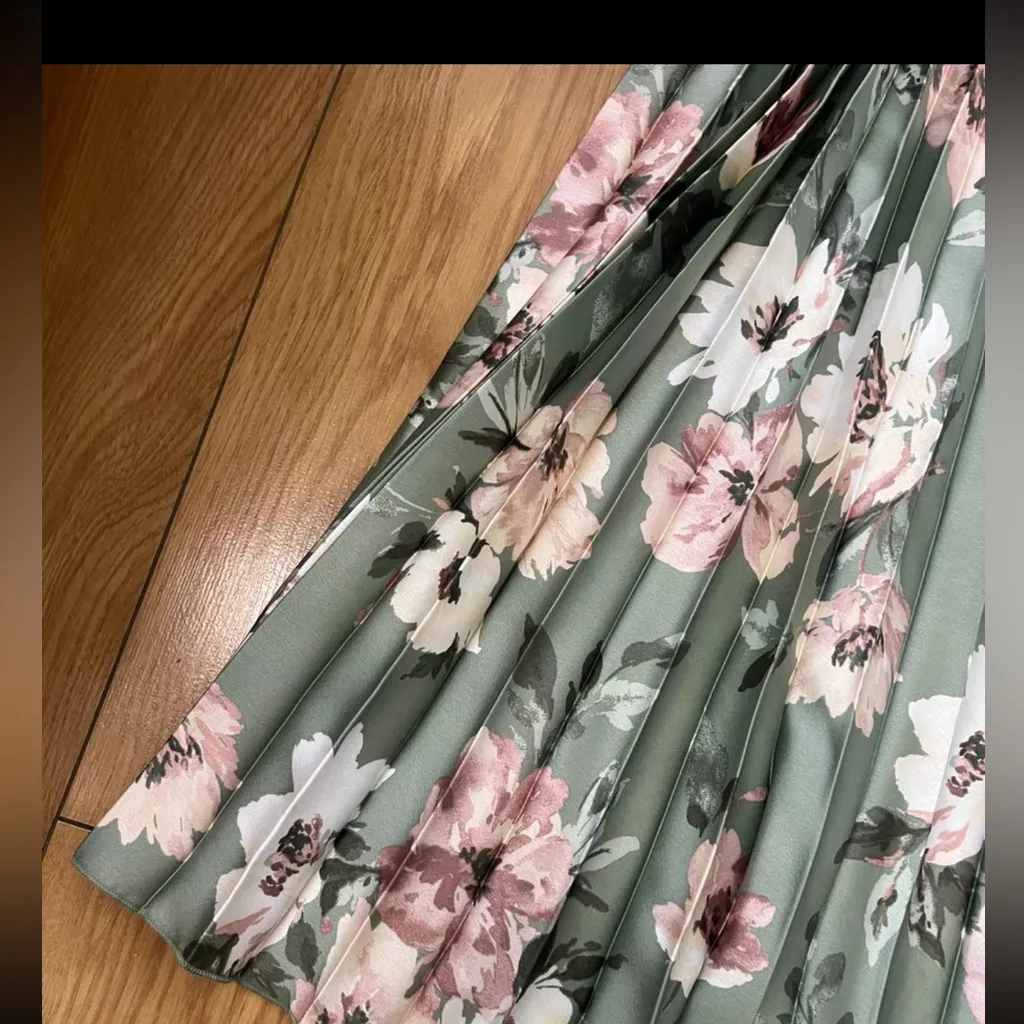 Abercrombie&Fitch Floral One-Shoulder Dress-S - Image 4