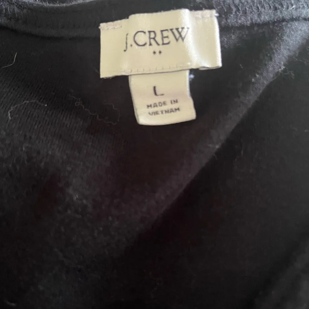 J.Crew  Black V-Neck Bodysuit - Image 2
