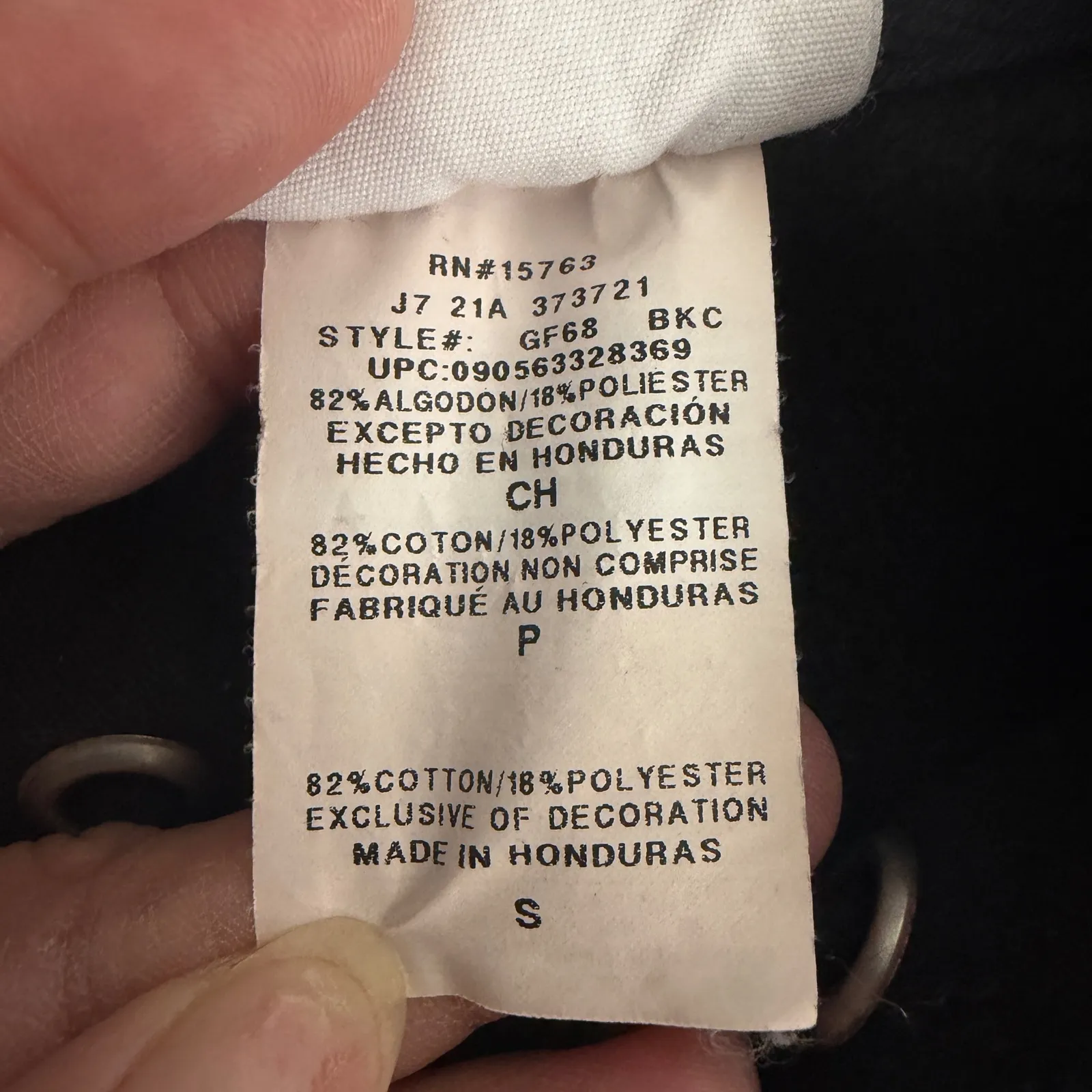 Champion Reverse Weave Black Rose Embroidered Hoodie Sweatshirt Womens Small - Image 8