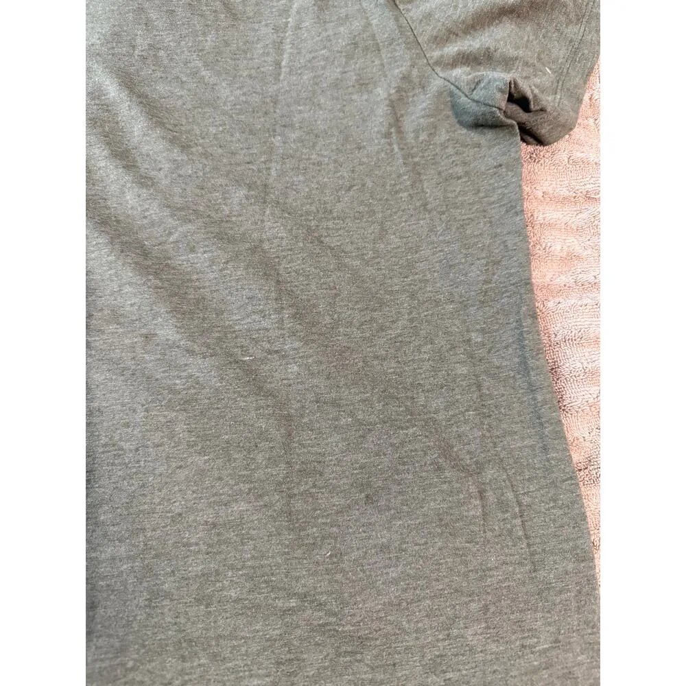 North Face Size Medium Half Dome Short Sleeve Cotton Blend Green Crew Neck Shirt - Image 8