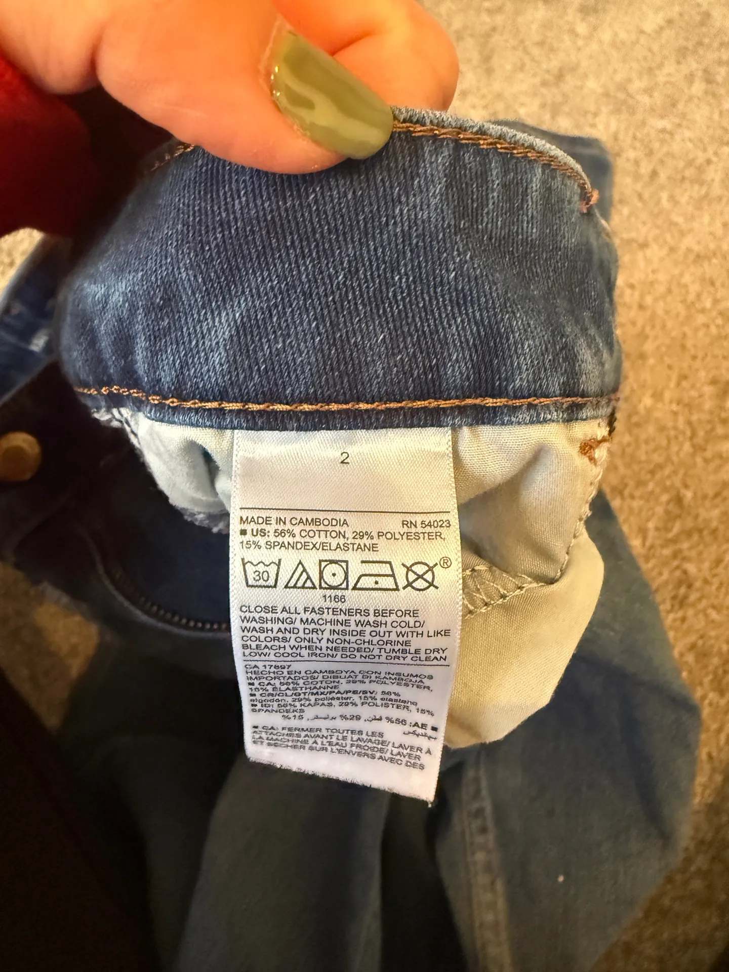 Old Navy Higher High-Rise Rockstar Super Skinny Jeans - Image 4