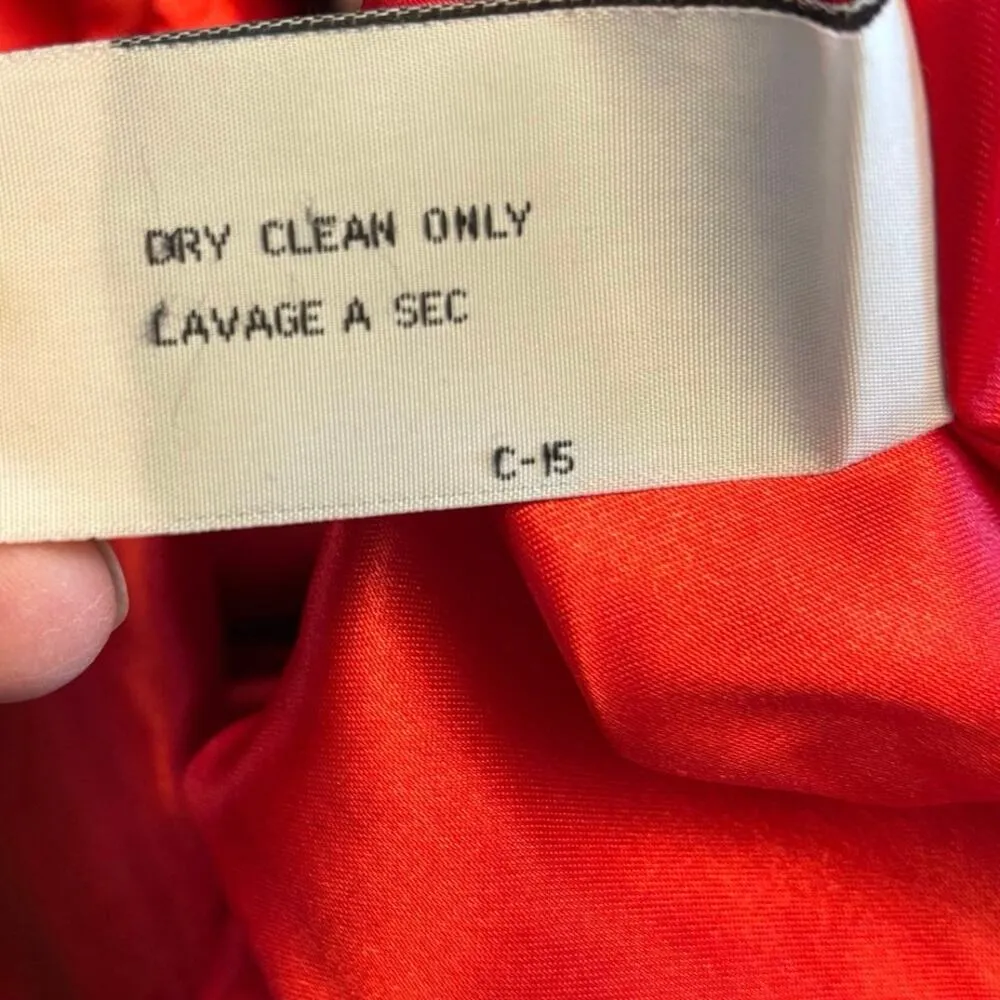 Tulle Size L Plaid Tweed Coat Belted Y2K Pockets Lined Black Size L - Image 5