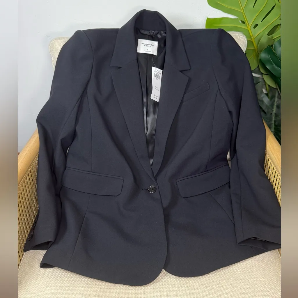 NWT Abercrombie & Fitch Classic Suiting Blazer - Image 3