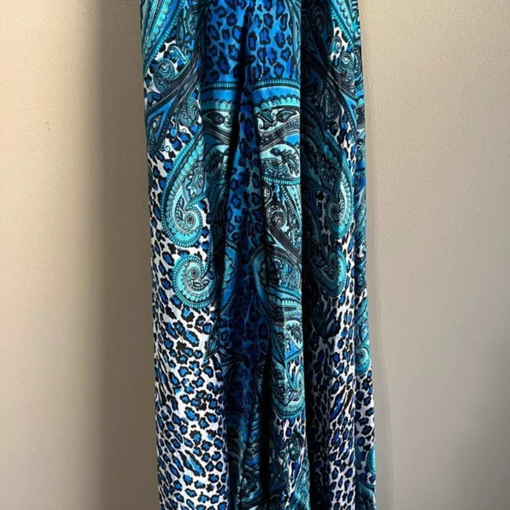 NWT Designs one size blue coverup dress - Image 3