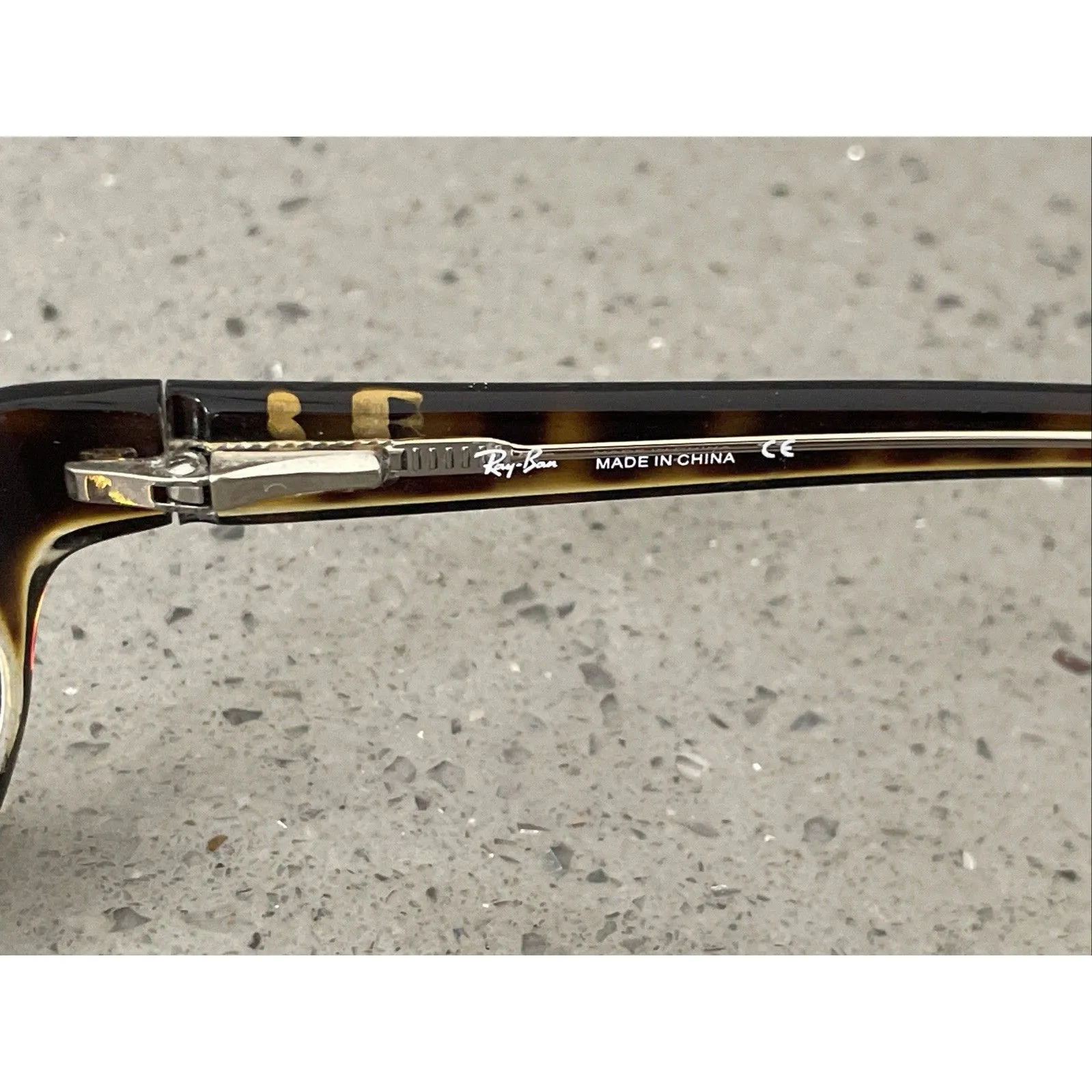 Ray-Ban Tortoise Brown Clear Eyeglasses FRAMES ONLY RB5088 2192 52-16-135 - Image 4