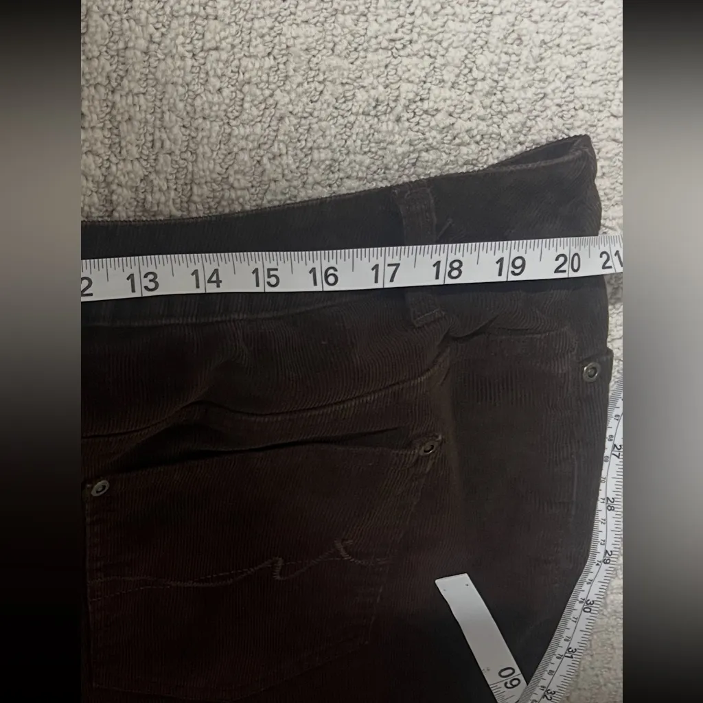 ST JOHN’S BAY Bootcut Corduroy pants Brown Size 20W - Image 8