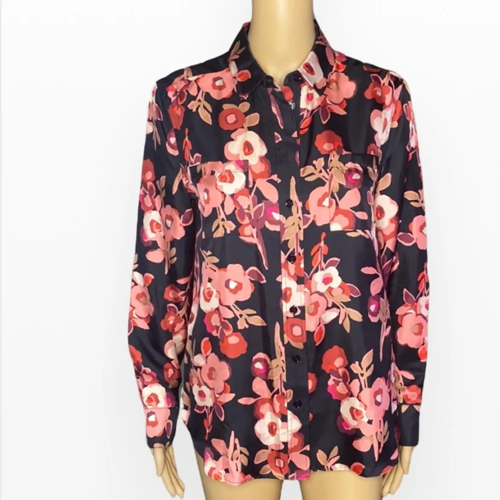 Kate Spade Floral Blouse Size S - Image 2